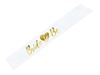 Faixa 75cm Bride To Be - Branca/dourado
