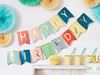Banner Colorido Happy Birthday 15x175cm