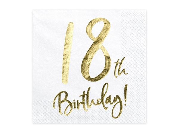 20 Guardanapos 18 Anos