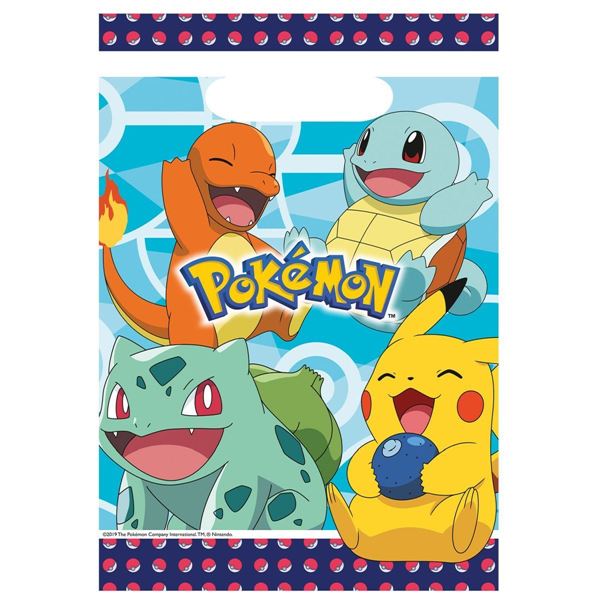 8 Sacos Oferta Pokemon