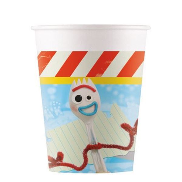 8 Copos Papel Toy Story