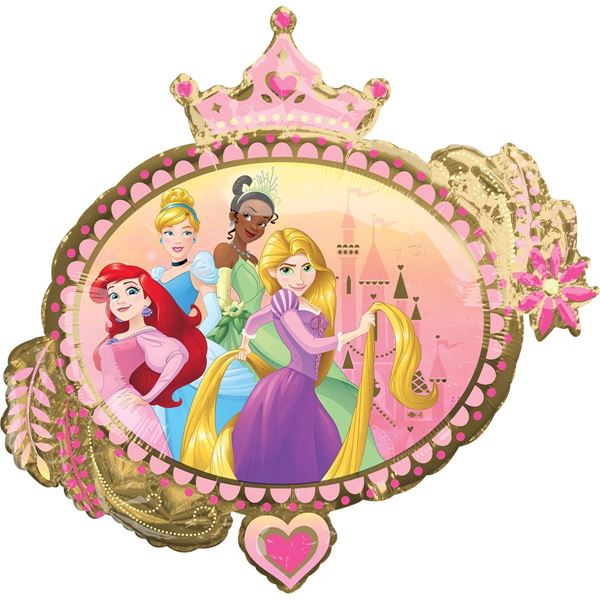 Balão Supershape Princesas Elegante