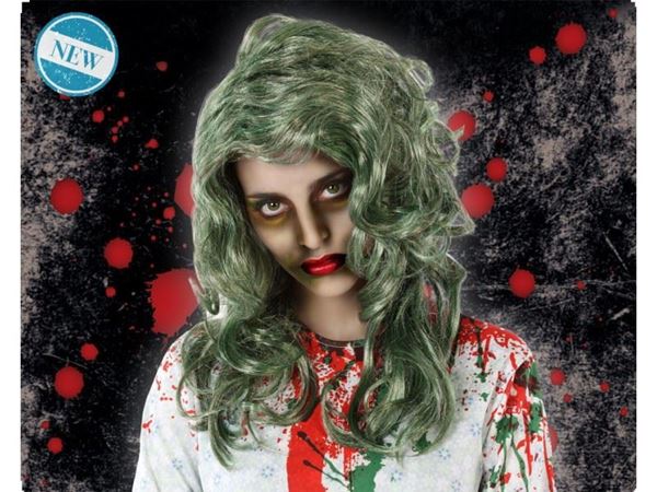Peruca Verde Halloween