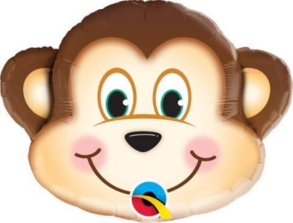 Balão Foil 14" Mini Macaco