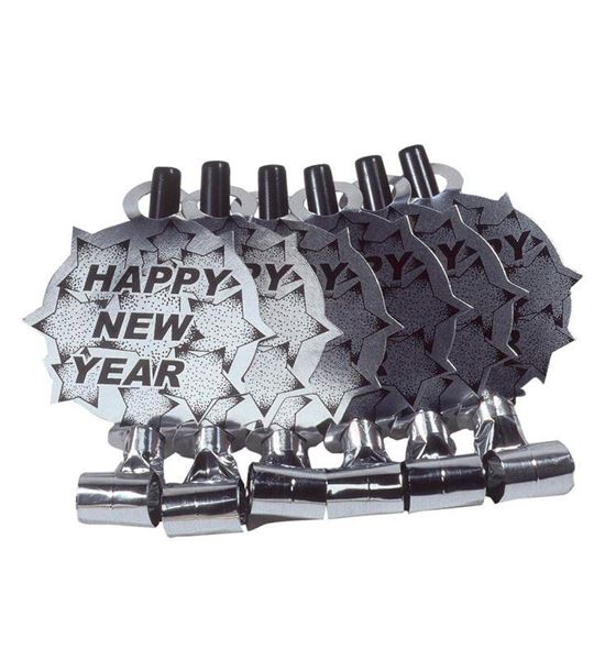 6 Linguas Da Sogra Happy New Year Prata