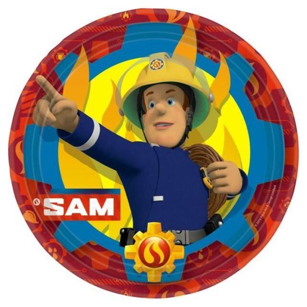 Pratos 23cm Bombeiro Sam
