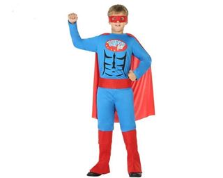 Fato Super Herói Menino 10-12 Anos