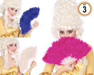 Leque Com Plumas