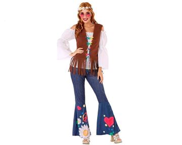 Fato Mulher Hippie Blue