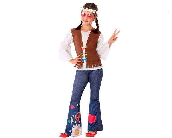 Fato Menina Hippie Blue