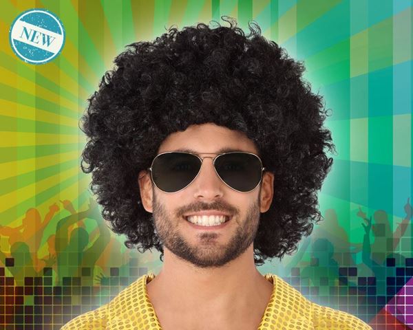 Peruca Afro Preta