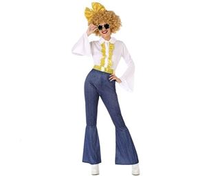 Fato Disco Mulher Xs-s