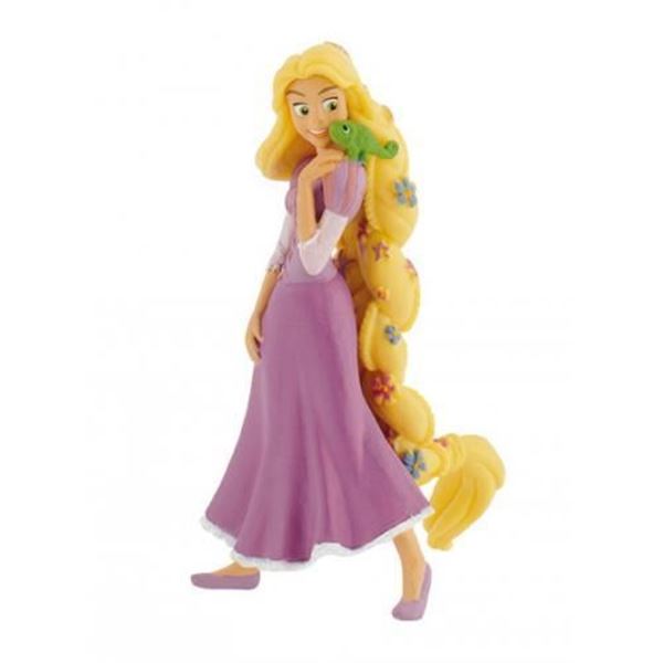 Figura Colecionável Rapunzel Com Flores