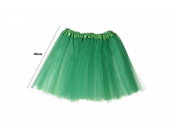 Tutu 40cm Verde
