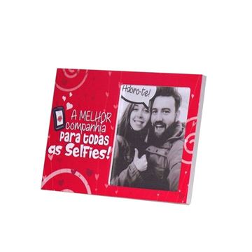 Moldura/placa "selfies"