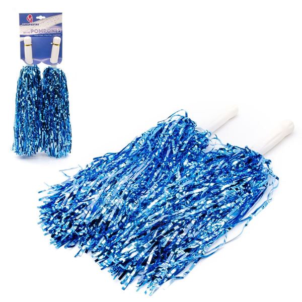 Pompom Animadora Azul