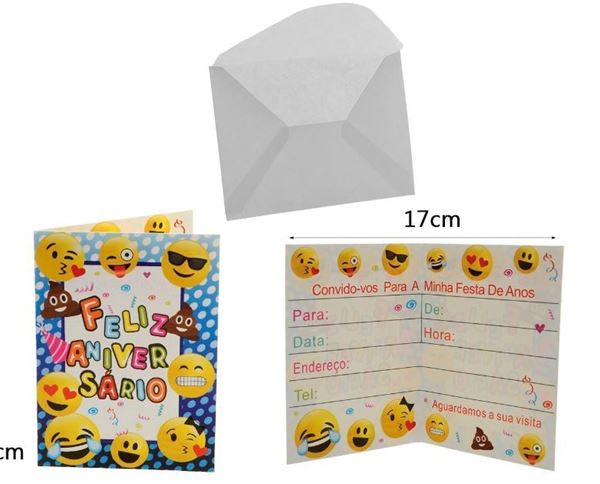 Convites Emoji
