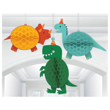 Decoração Favo De Mel - Dino Mite