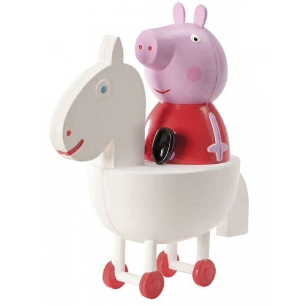 Figura Peppa Pig A Cavalo