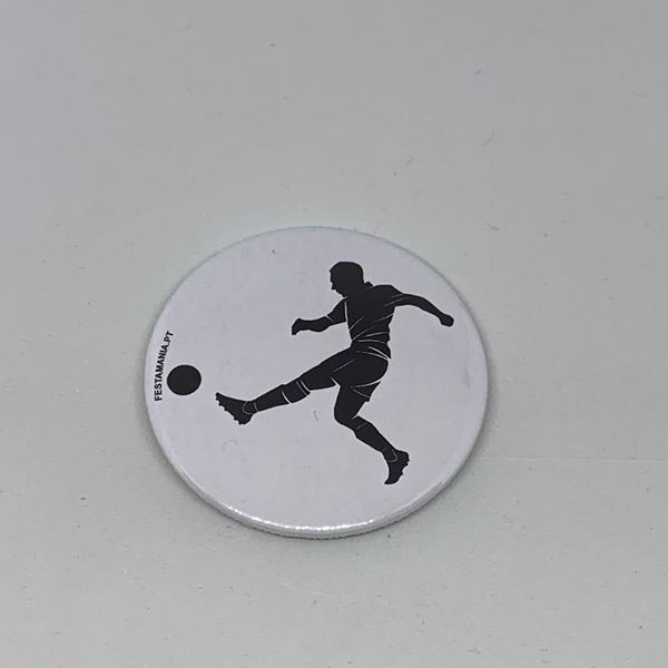 Crachá Com Alfinete Jogador De Futebol