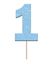 Topos De Cupcake Nº1 Azul