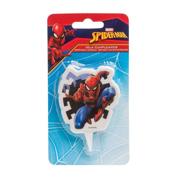 Vela 2d Spiderman 7.5cm