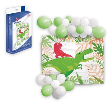 Cenário + Balões - Dinossauro