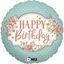Balão Foil Vintage Birthday 46cm