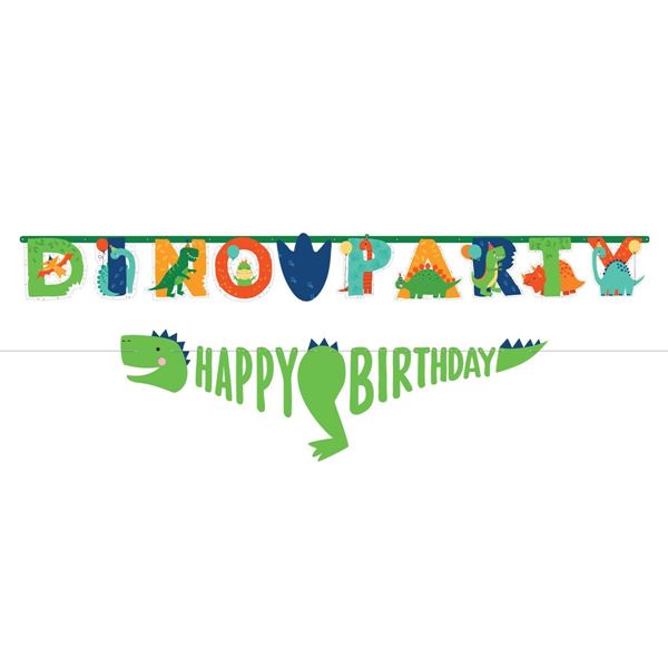 Banner Letter Kit - Dino Mite