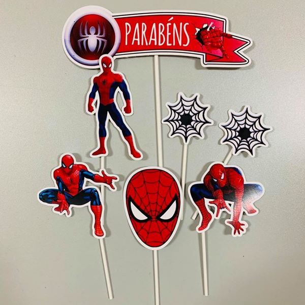 Kit Toppers Spiderman