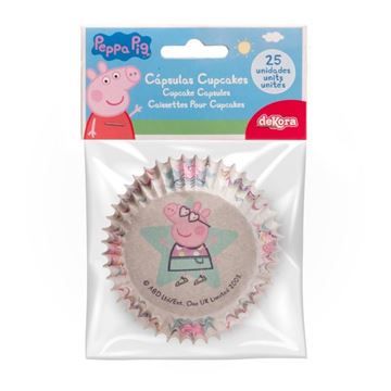 Cápsulas Cupcake Peppa Pig 25un