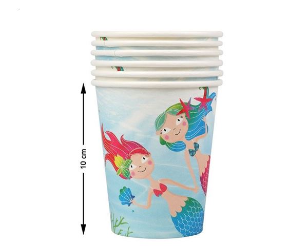 Copos Sereias Animadas