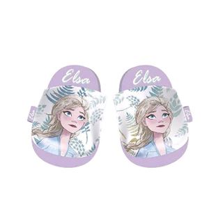 Chinelos Quarto Elsa Frozen 2 - Tamanho 34/35