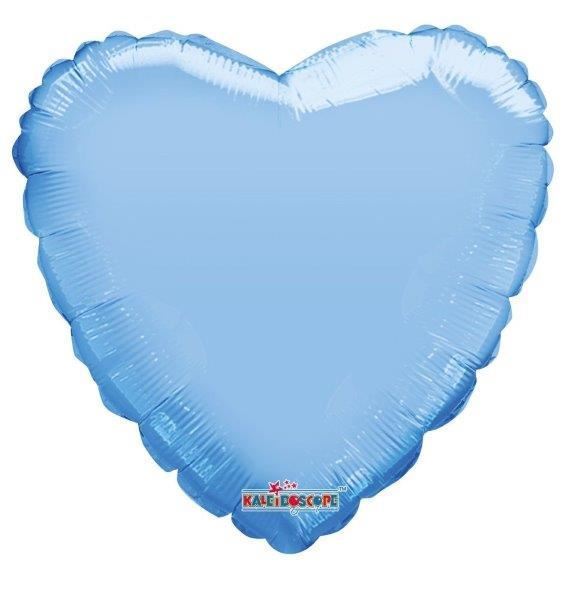 Balão Foil 18" Coração Pale Blue Macarron