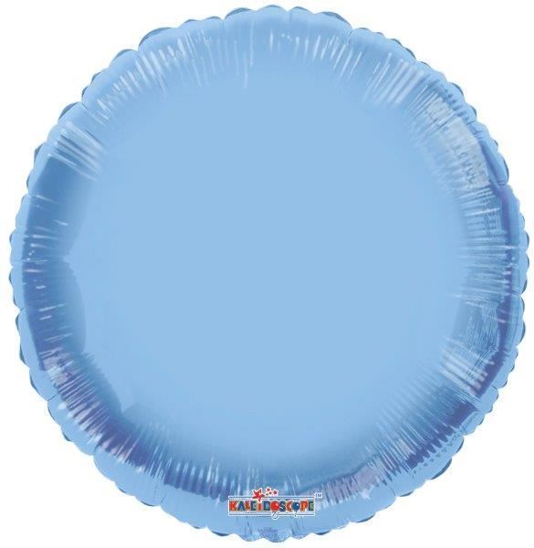 Balão Foil 18" Redondo Pale Blue Macaroon