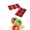 Molde Silicone Para 6 Donuts