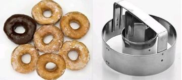 Cortante Donuts Inox 75mm