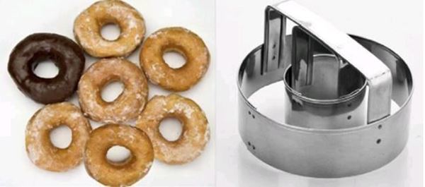 Cortante Donuts Inox 75mm