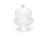 3 Mini Cake Stands Transparentes 5.5x7.5cm