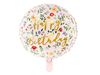 Balão Foil 35cm Happy Birthday To You Pink  Floral