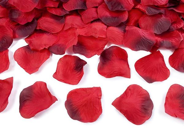 Pétalas De Rosa Vermelhas
