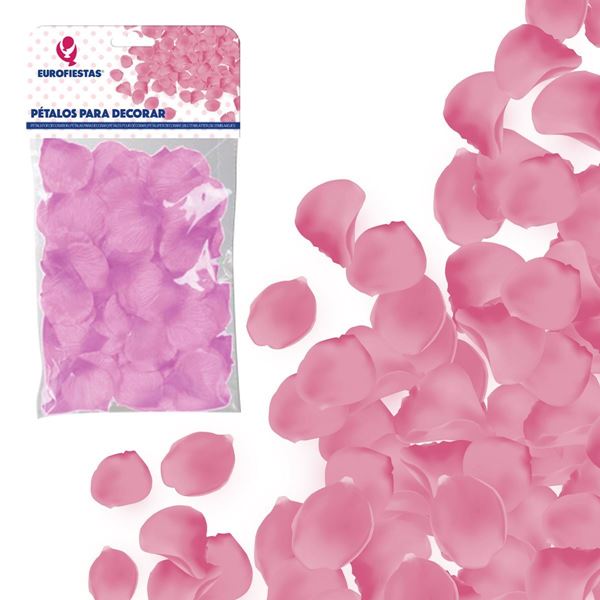 Pétalas Decorativas Rosa 100un