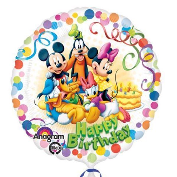 Balão Foil Standart Mickey & Friends Party