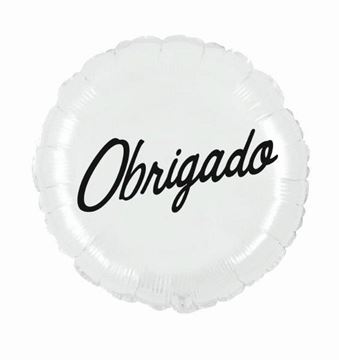 Balão Foil 18" Obrigado