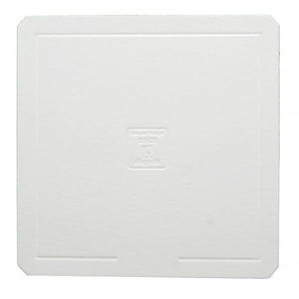 Prato Duro Cartão Branco 32x32cm