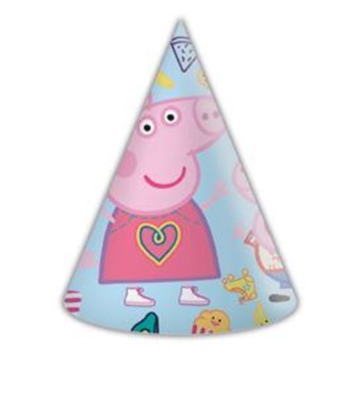 6 Chapéus Peppa Pig