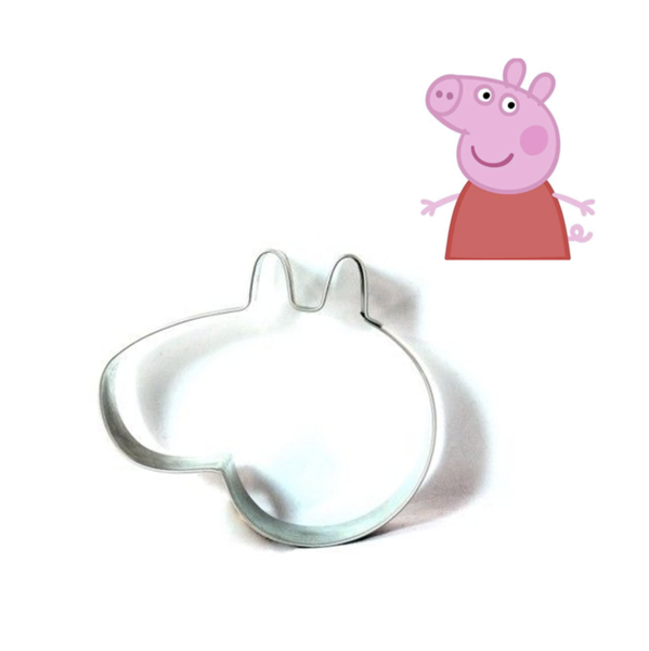 Cortador Inox Porquinha Peppa