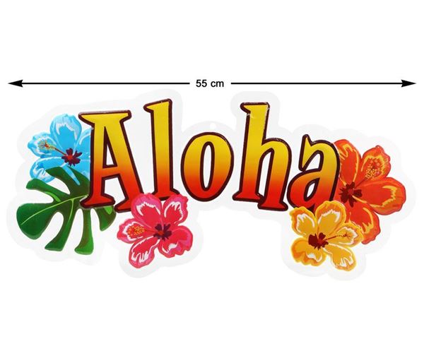 Banner Aloha 55cm