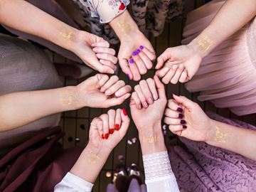 Tatuagens Temporárias Bride 13un