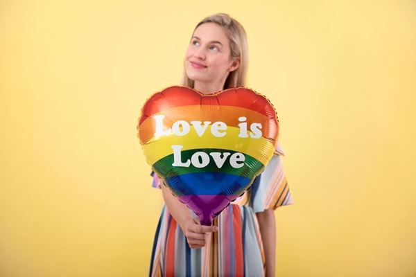 Balão Foil Love Is Love